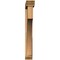 Ekena Millwork Westlake Traditional Smooth Bracket w/ Offset Brace, Western Red Cedar, 5 1/2"W x 42"D x 42"H BKT0604X42X42WTL01SWR - alternate 4